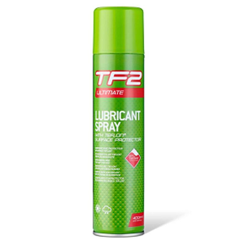 Spray lubrificante de teflon para bicicletas Weldtite TF2 ultimate