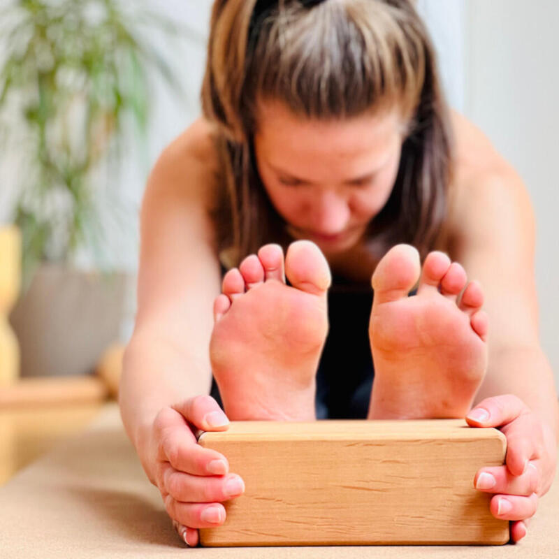 Yogablock Set aus Holz Erle Yoga Hergestellt in Freiburg - ROLLHOLZ