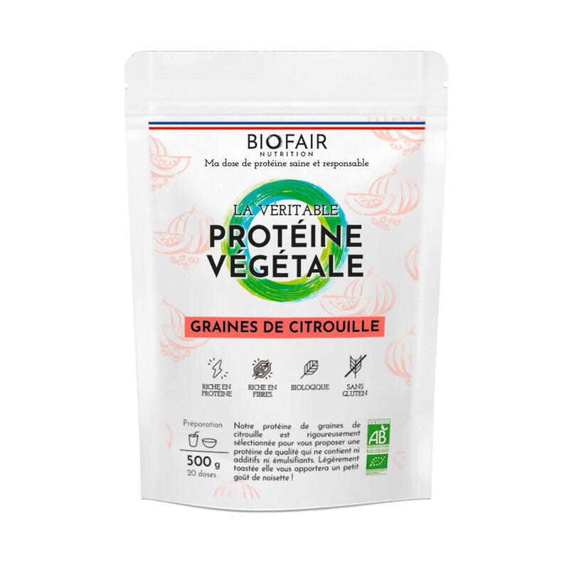 La véritable protéine végétale bio - Graines de Citrouille | 500g