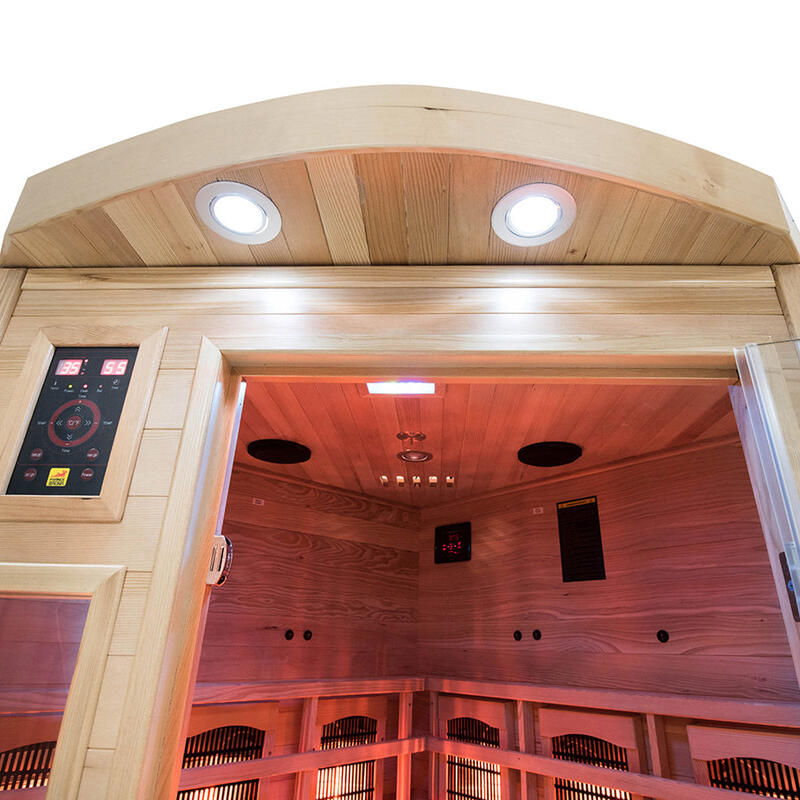 Sauna infrarouge (sauna d'angle) - Appolon 3C - 3 à 4 personnes