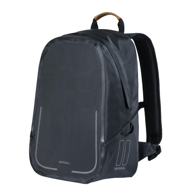 Fietsrugzak Urban Dry Backpack 18 liter 27 x 16 x 45 cm - mat zwart