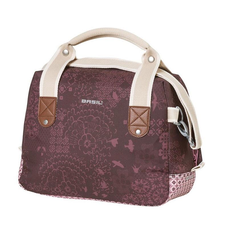 Torba Na Kierownicę Basil Boheme City Bag Kf, 8L, Fig Red