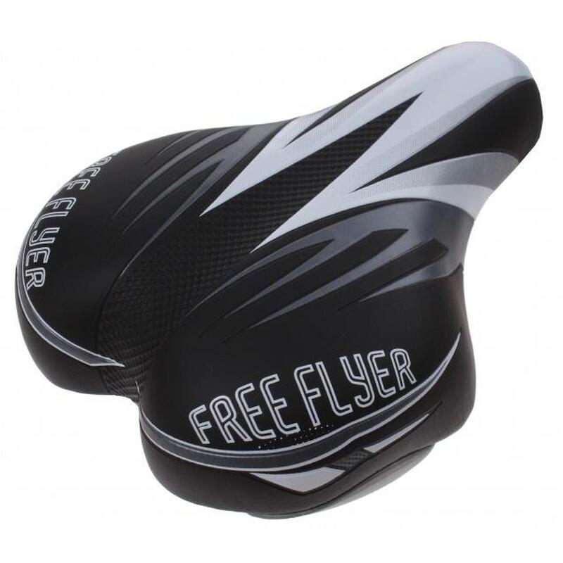 Selle Cycle tech 20/24" noir/gris/blanc sur carte