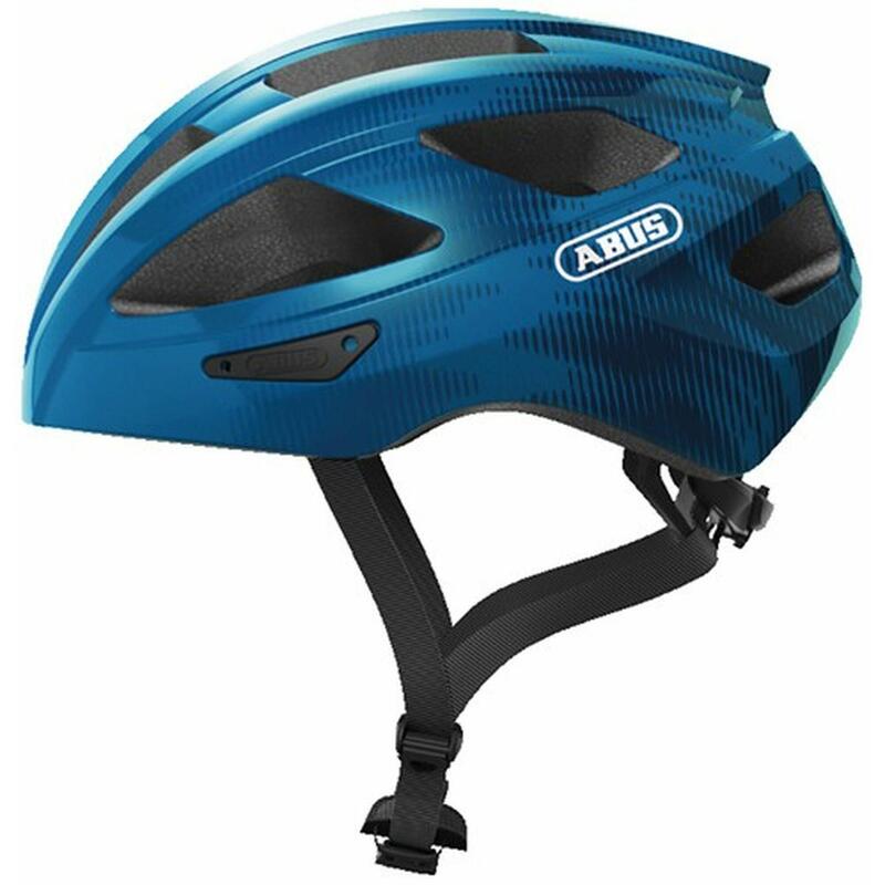 ABUS Casco da bici da corsa "Macator", blu