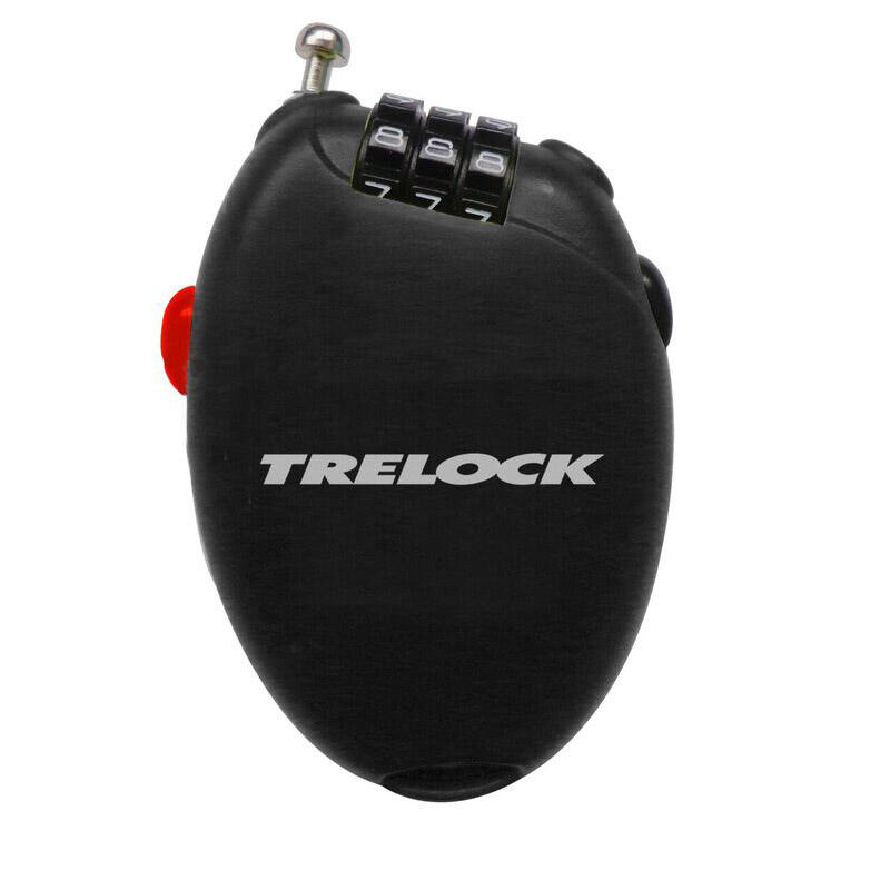 Trelock Rk Pocket Extrying Lock 75 / 1,6 mm noir