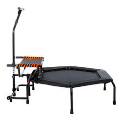 JumpStep Fitness trampoline met opstap - professioneel gebruik - stapelbaar