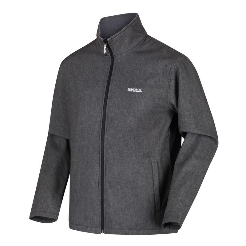 Giacca Soft Shell Resistente Al Vento Uomo Regatta Cera V Nero Marna