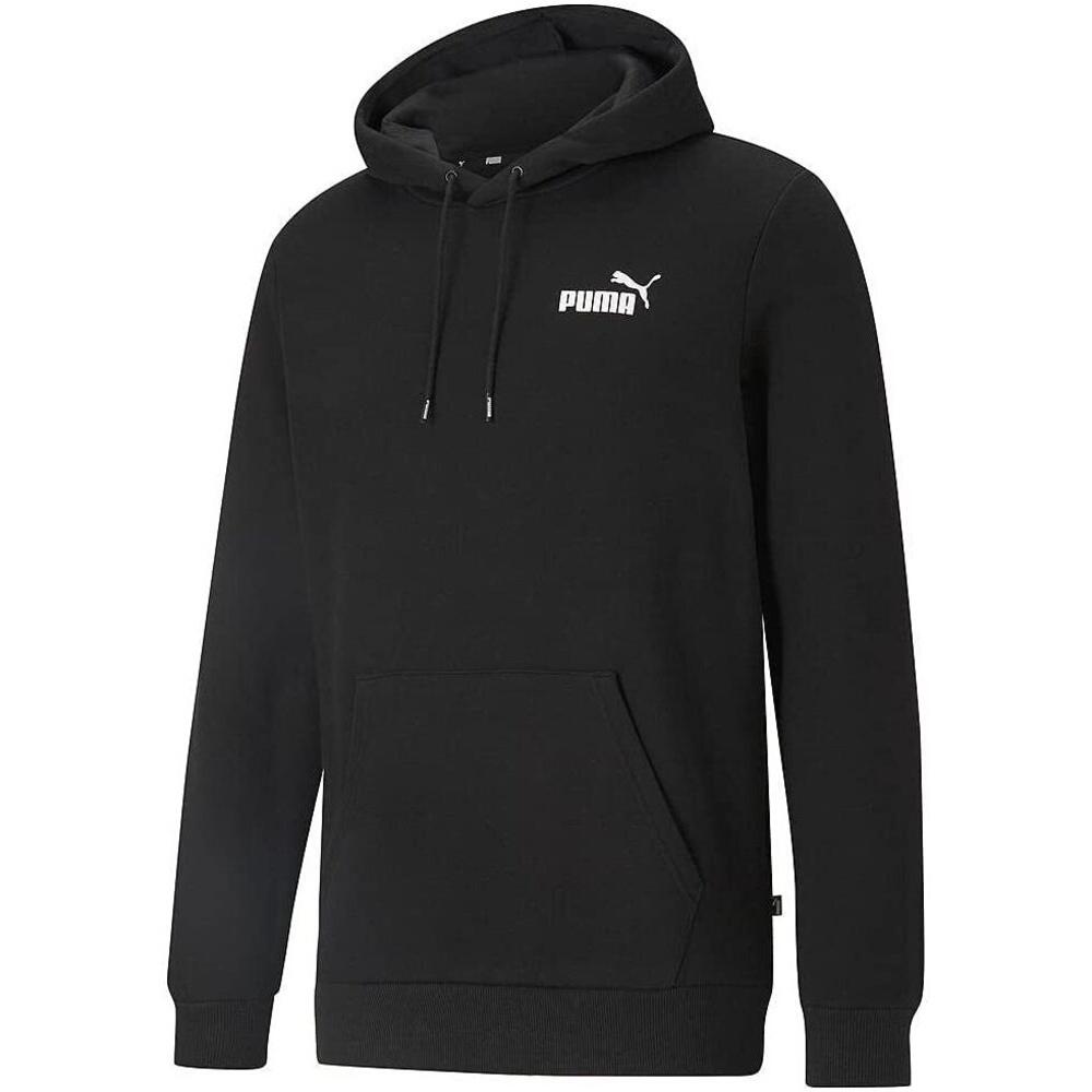 Mens ESS Hoodie (Black) 1/3