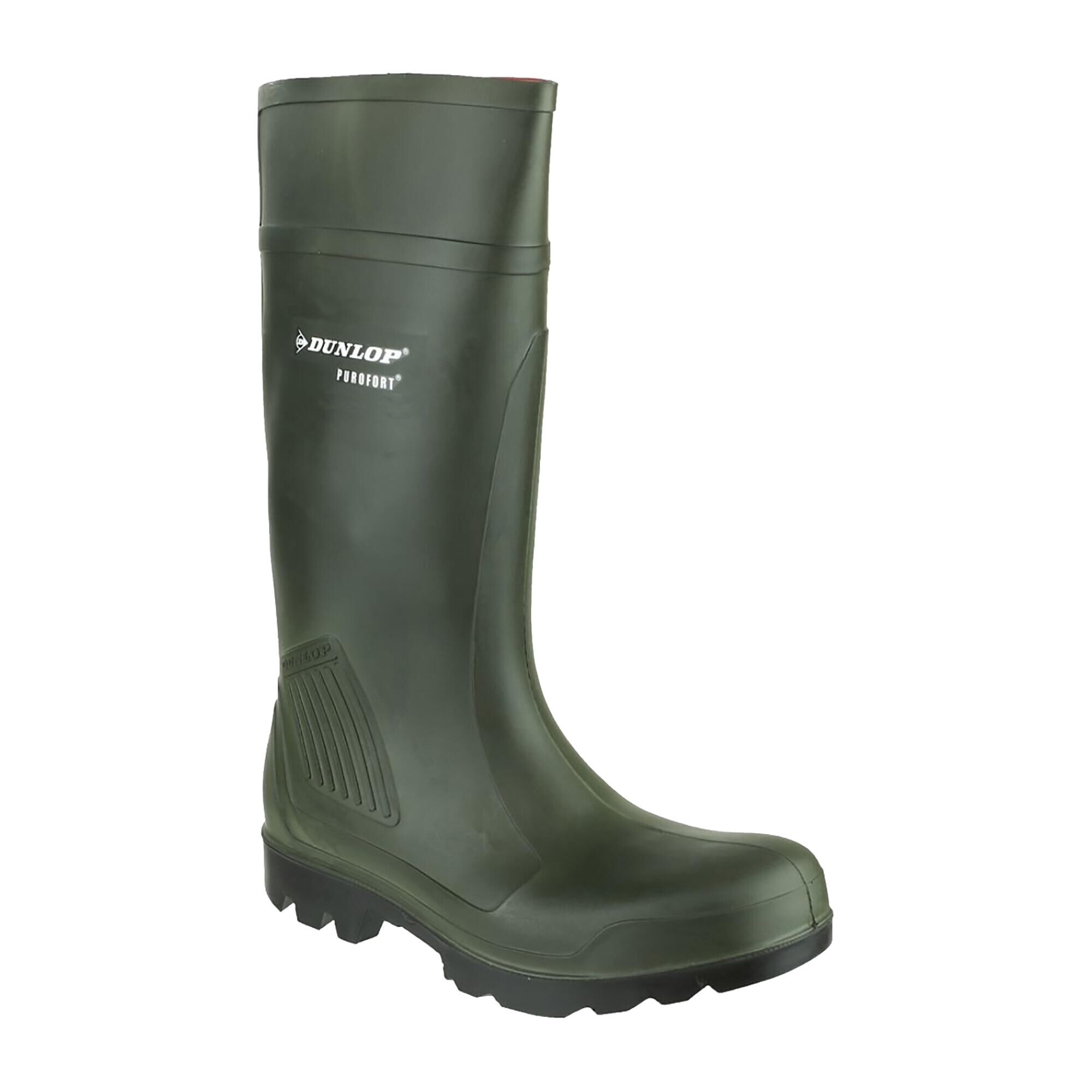 DUNLOP Adults Unisex Purofort Professional Wellies (Green)