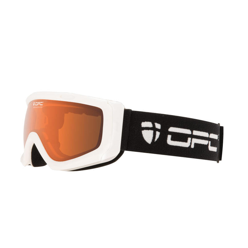 Gogle narciarsko-snowboardowe dziecięce OPC Basic Solden Matt White/ Cat.2, Etui