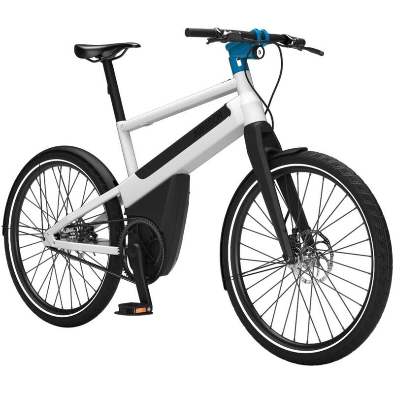 100% automatische elektrische stadsfiets - IWEECH 24" S Parelwit