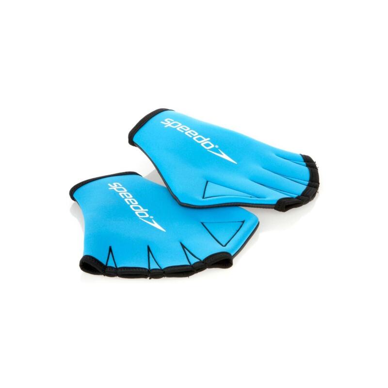 Speedo gants de natation néoprène bleu taille L