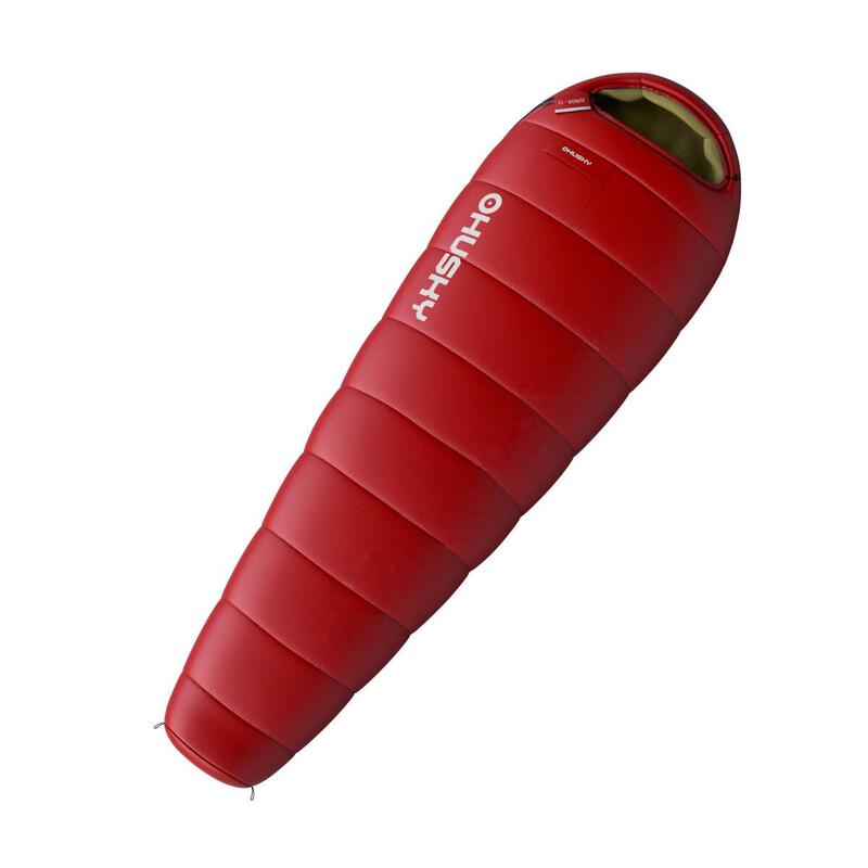 Mummyslaapzak voor kinderen Junior -10°C - 190 cm - Rood