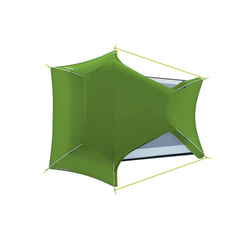 Sawaj Triton 3 - lichtgewicht tent - 3 persoons - 2.8 kg - Groen