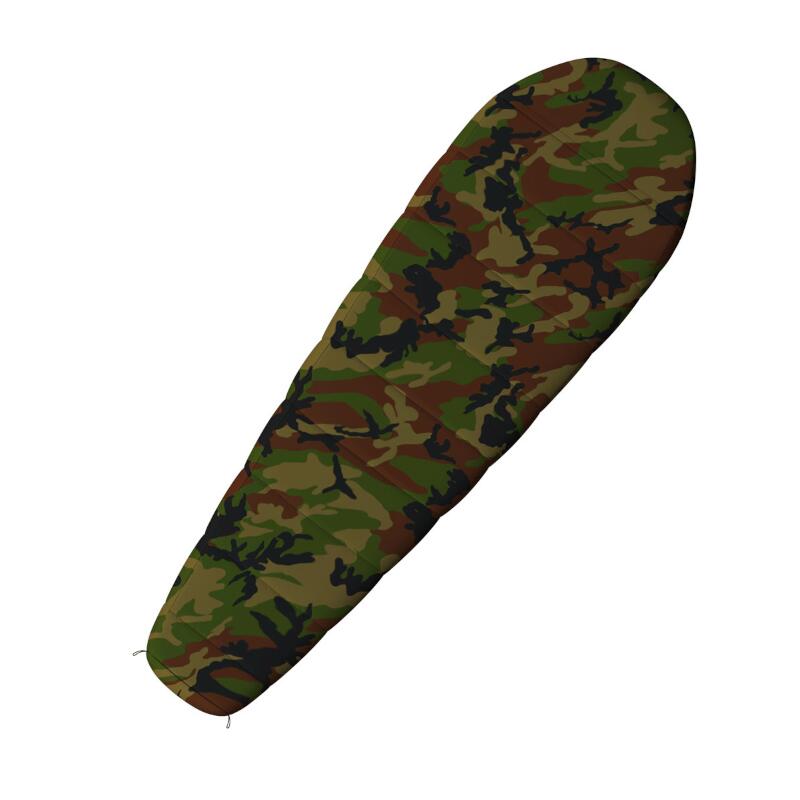 Mumienschlafsack für Kinder Junior -10°C - 190 cm - Camo