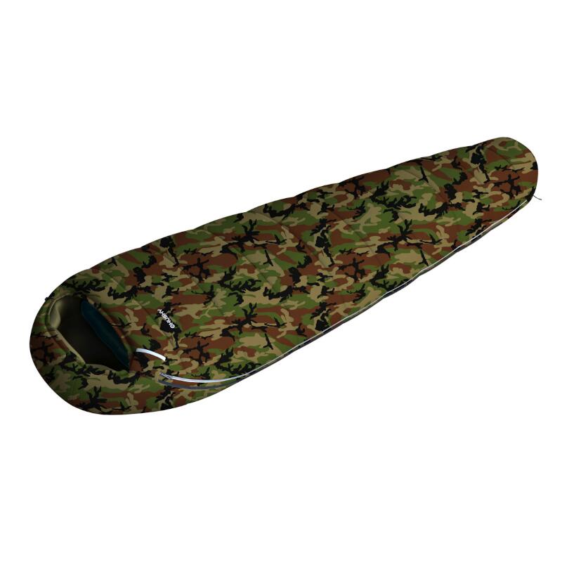 Mummyslaapzak voor kinderen Junior -10°C - 190 cm - Camo