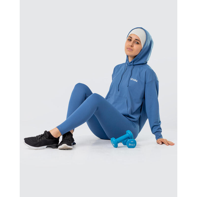 BATA FIT Sweat-shirt fitness pour femmes bleu