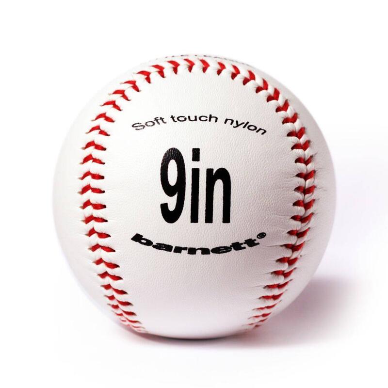  Cvičné baseballové míčky velikost 9", bílé, 2 kusy TS-1