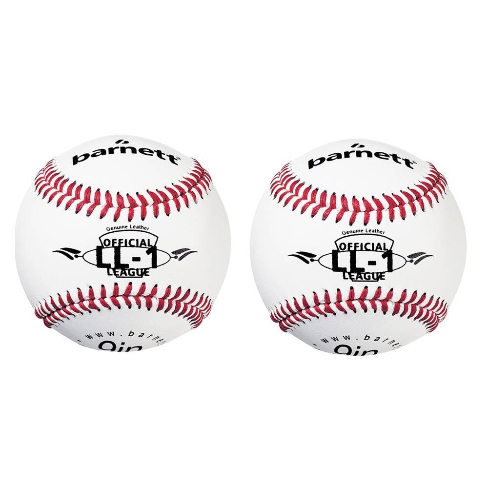 BARNETT  "Elite" match baseball, size 9'', white, 2 pieces LL-1