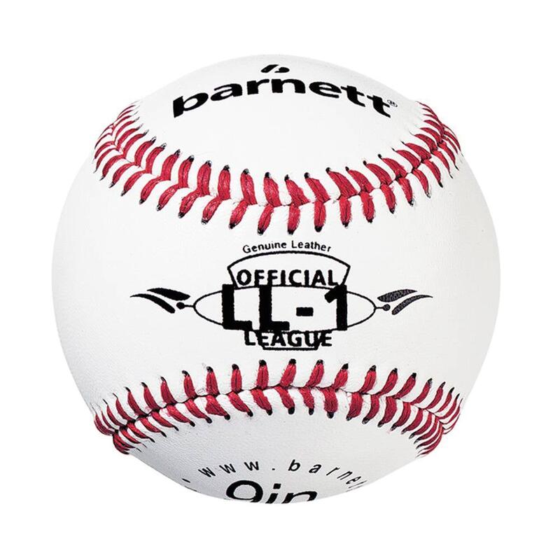 balle de baseball match "Élite"', taille 9'', blanc, 2 pièces LL-1