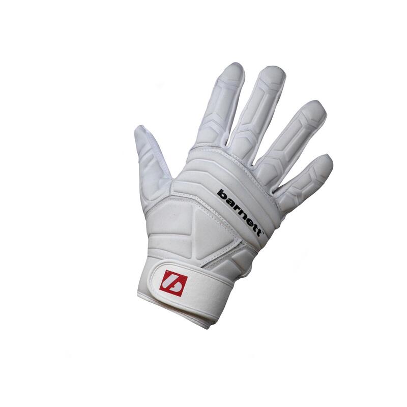 gants de football américain de linemen pro, OL,DL, Blanc FLG-03