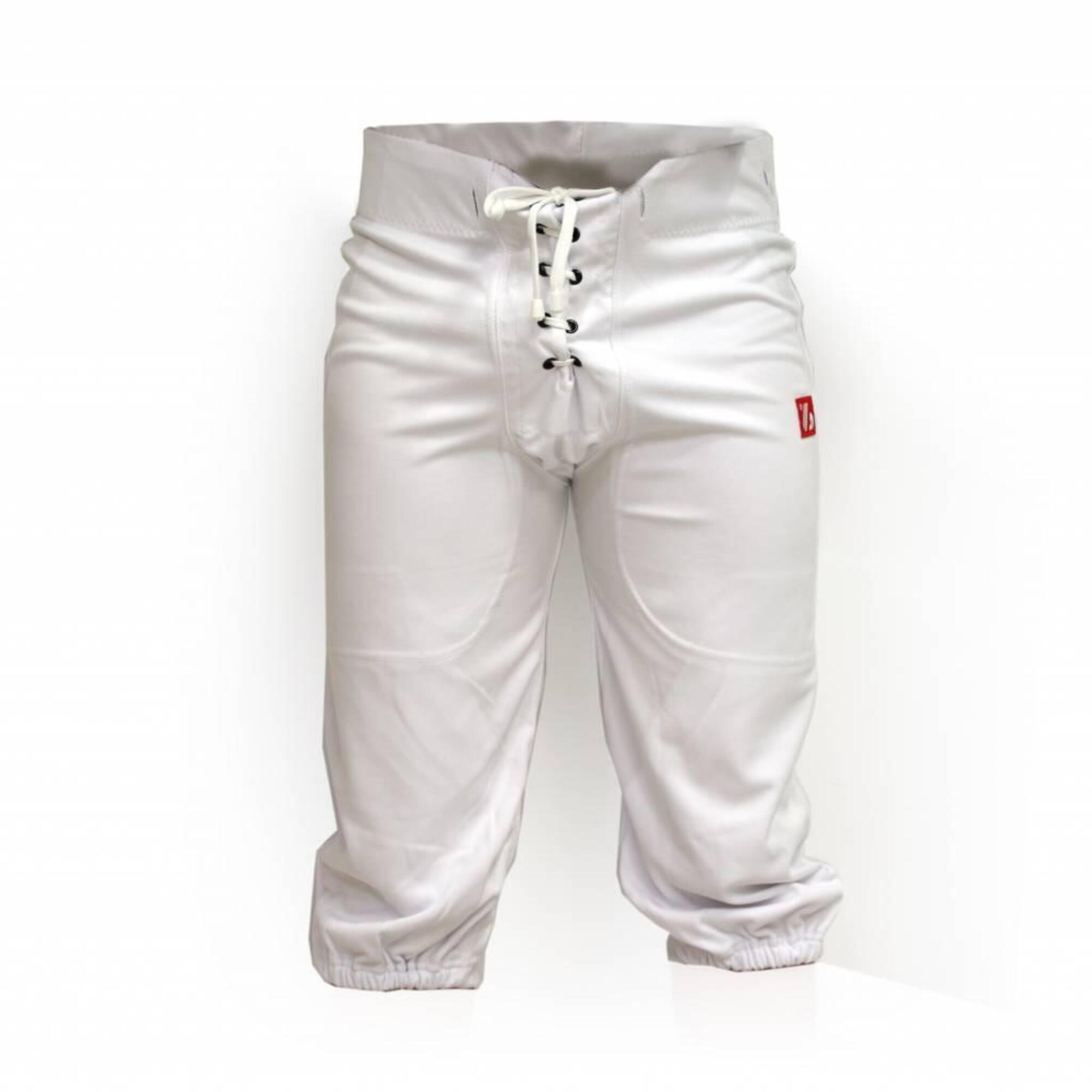  American football pants, match FP-2 White 1/3