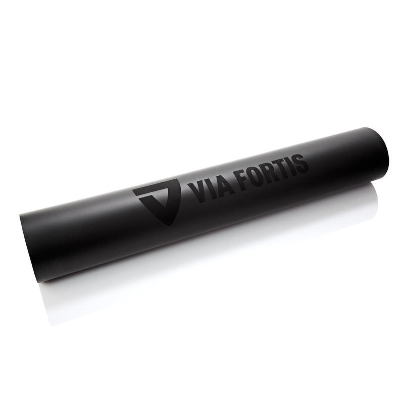 VIA FORTIS Yogamatte "Premium Plus" 5mm aus Naturkautschuk mit Tragegurt