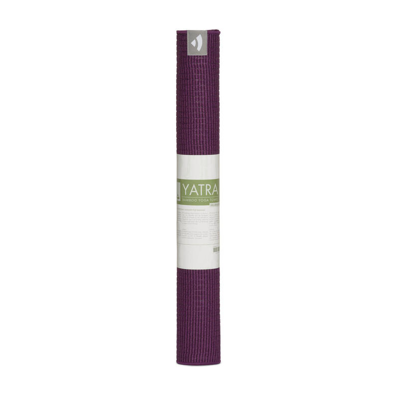 Yatra Bamboo Towel, Bambus/PER aubergine