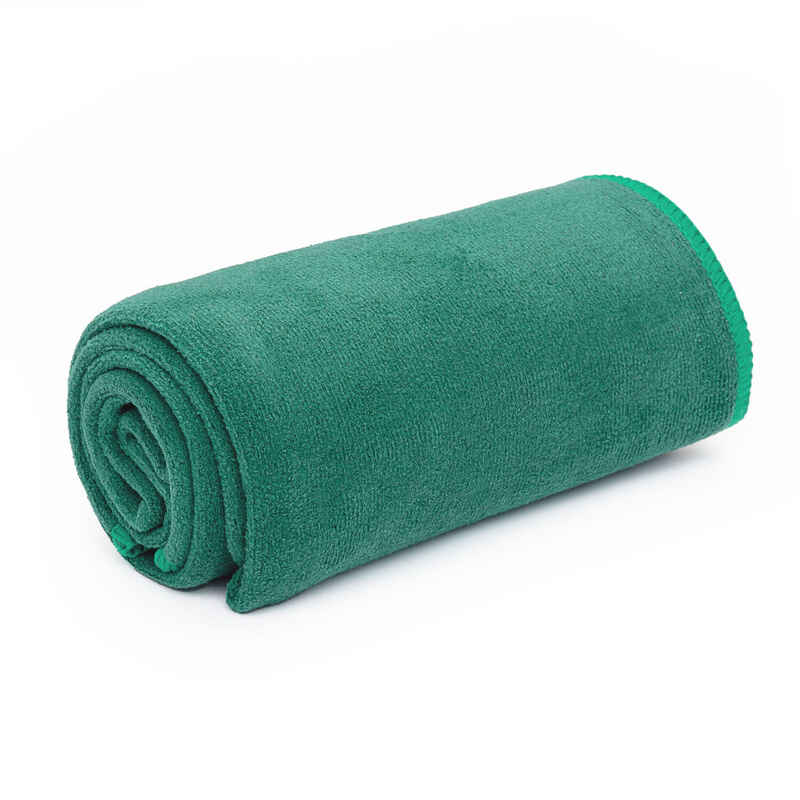 Yogatuch FLOW Towel L, petrol (NO SWEAT Yoga Towel)