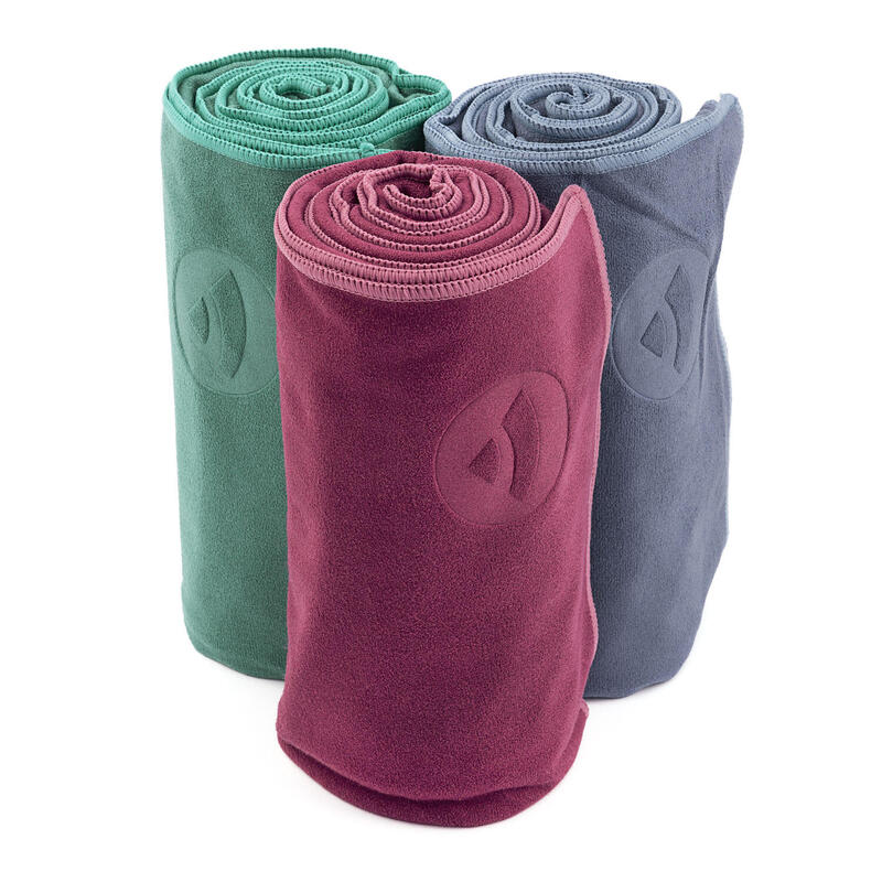 Yogatuch FLOW Towel L, Moonlight Blue (NO SWEAT Yoga Towel)
