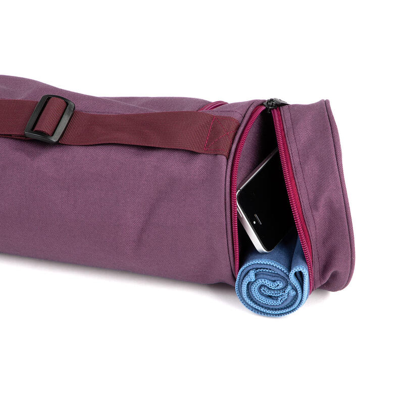 Yogamatten Tasche Asana Bag 60 aubergine, Polyester/Polyamide