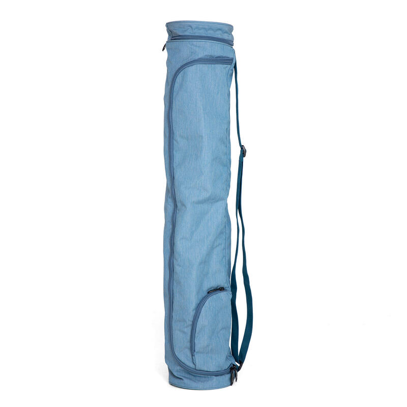 Yogamatten Tasche Asana Bag XXL 80  graublau meliert , Polyester/Polyamide