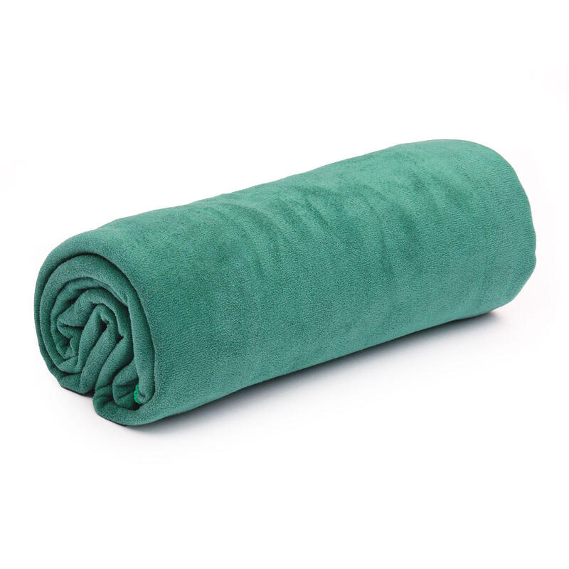 Yogatuch FLOW Towel S, petrol (NO SWEAT Yoga Towel)