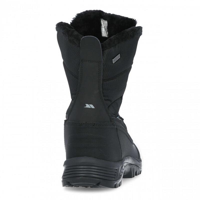 Botas para NieveForro Polar Negev II con Cordones, Anilla D para Hombre Negro