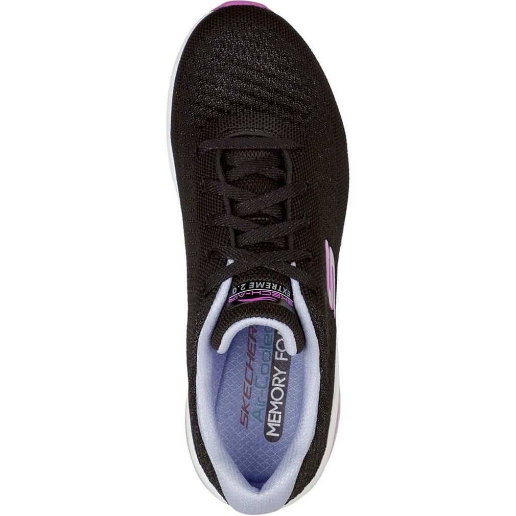 Sneakers SKECHAIR EXTREME 2.0 CLASSIC VIBE Donna (Nero / Lavanda)