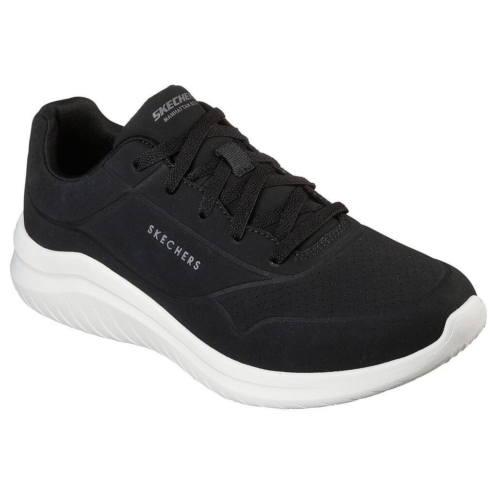 Mens Ultra Flex 2.0 Shoes (Black/White) 1/5