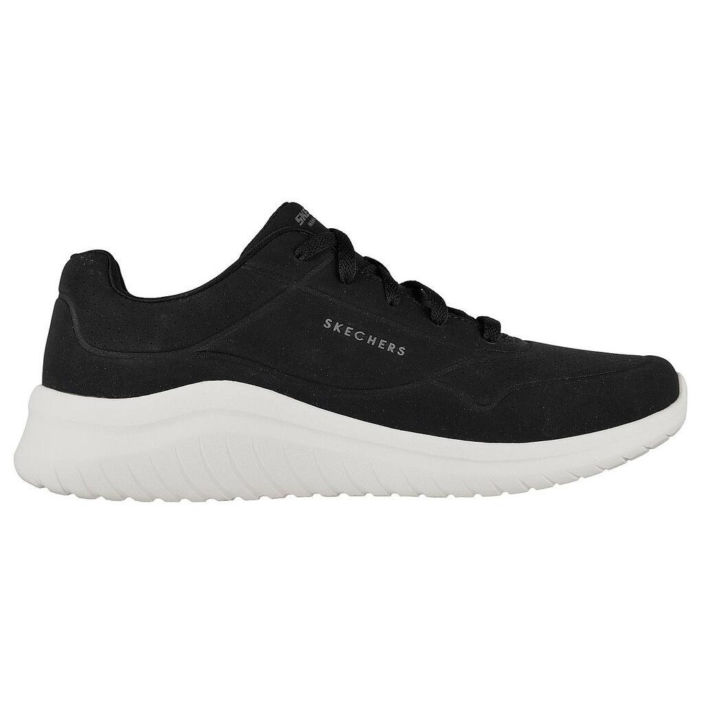 Mens Ultra Flex 2.0 Shoes (Black/White) 2/5