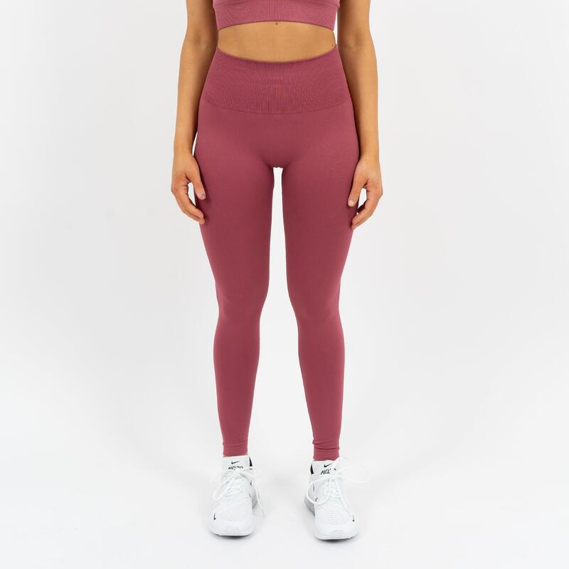 Icon seamless leggings Femme - Rouge