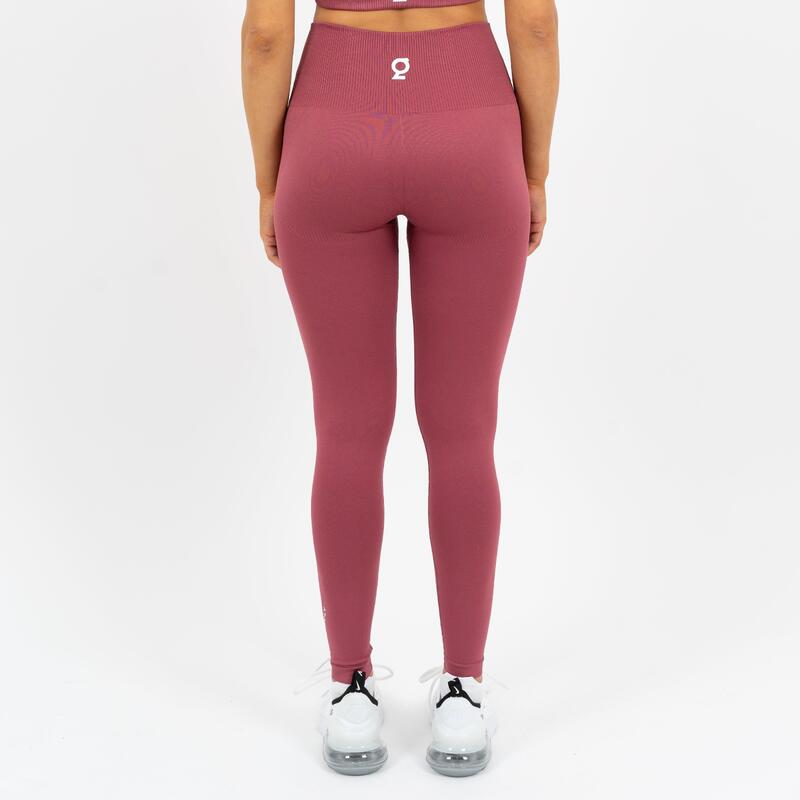 Icon seamless leggings Femme - Rouge