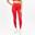 Icon seamless leggings Dames - Robijn rood