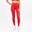 Icon seamless leggings Femme - Rouge rubis
