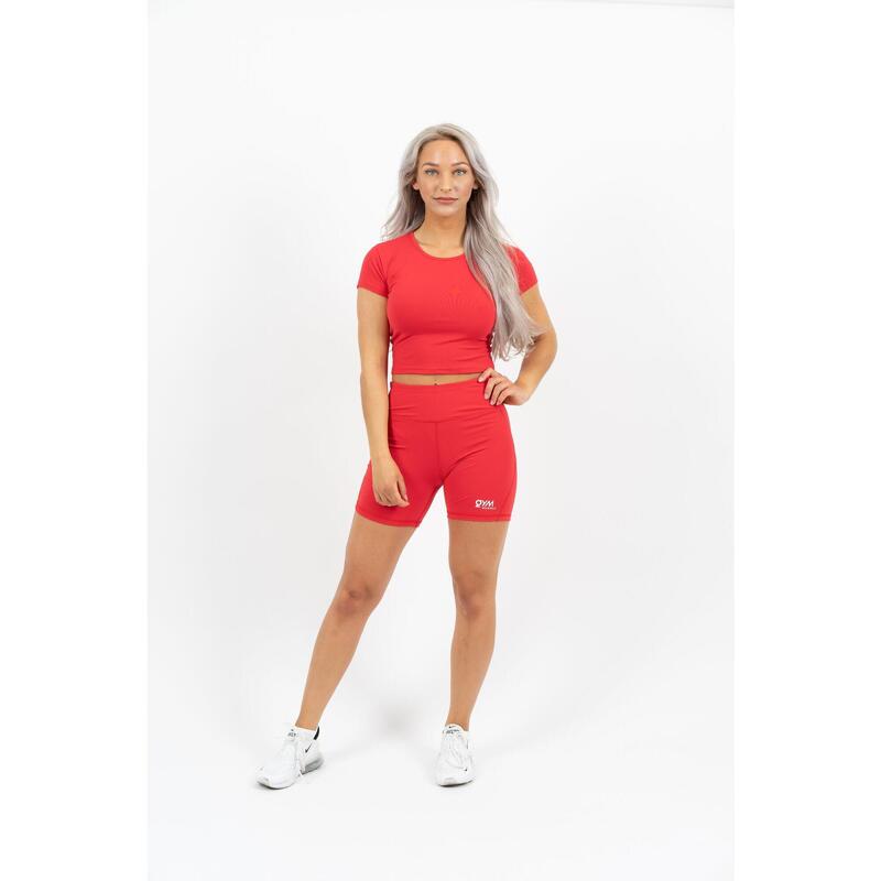 Flex shorts Dames - Rood