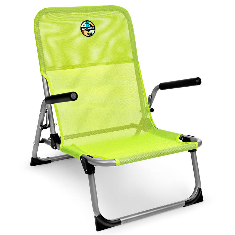 Scaun camping Spokey Bahama, pliabil, verde, Verde, uni