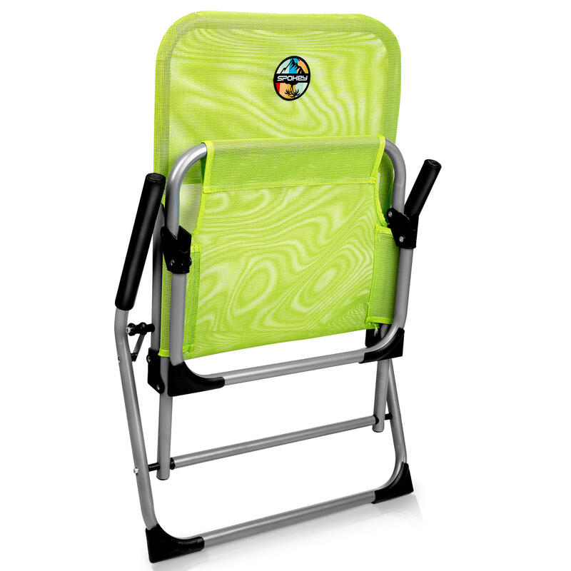 Scaun camping Spokey Bahama, pliabil, verde, Verde, uni