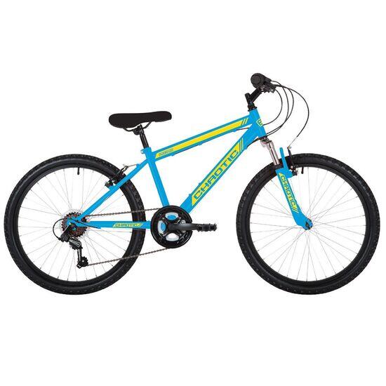 Freespirit Chaotic Boys Junior Hardtail Mountain Bike, 24In Wheel - Blue