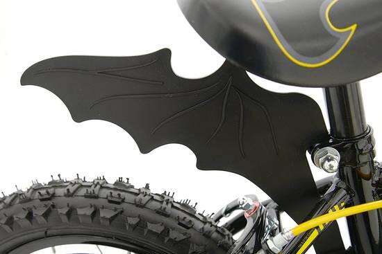 MV-D Batman 14In Bat Style Kids Bike - Black 2/3