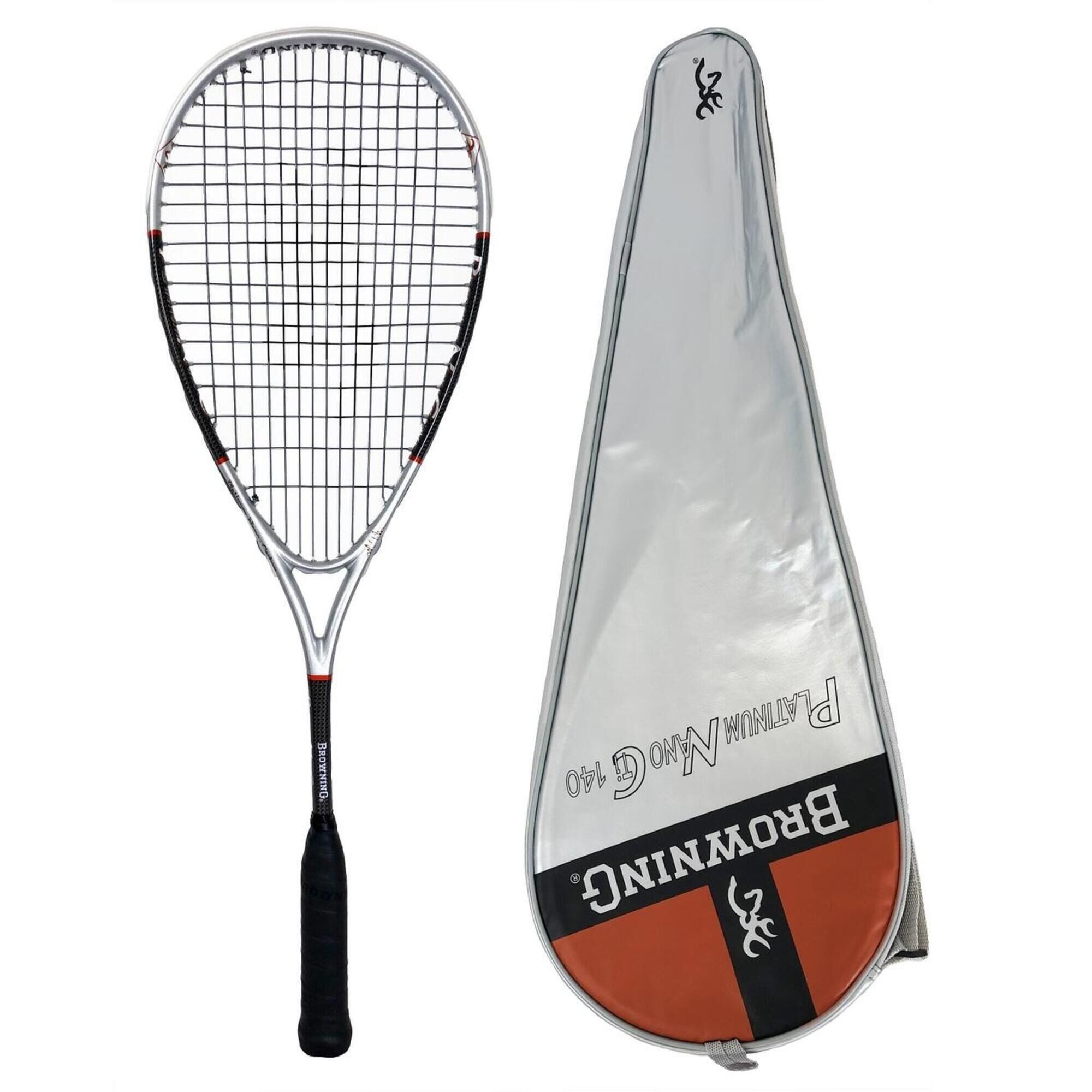BROWNING Browning Platinum Nano 140 Squash Racket & Cover