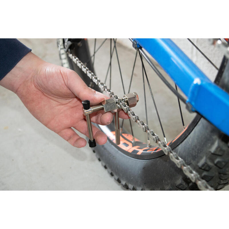 Kit de reparación de bicicletas con 19 herramientas