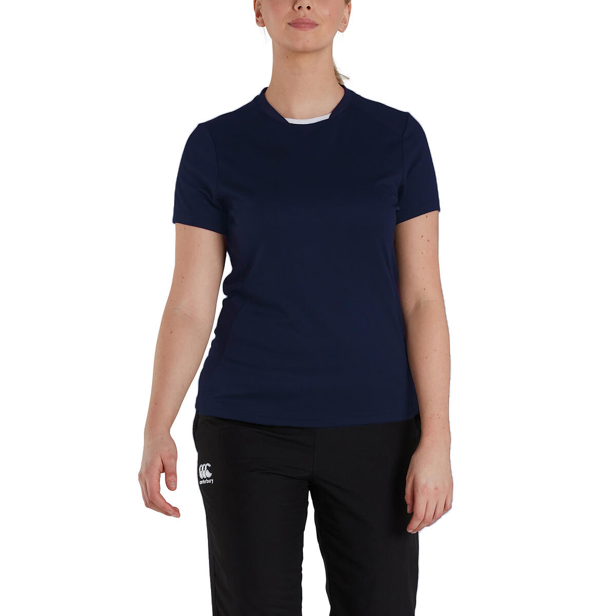 Womens/Ladies Club Dry TShirt (Navy) 3/3