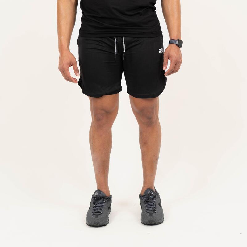 Synth athletic shorts Heren - Zwart